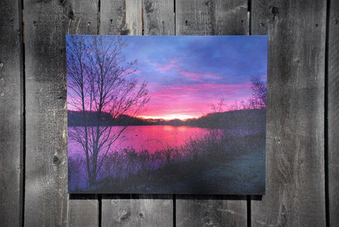 Canvas Print Photograph "Sunrise"